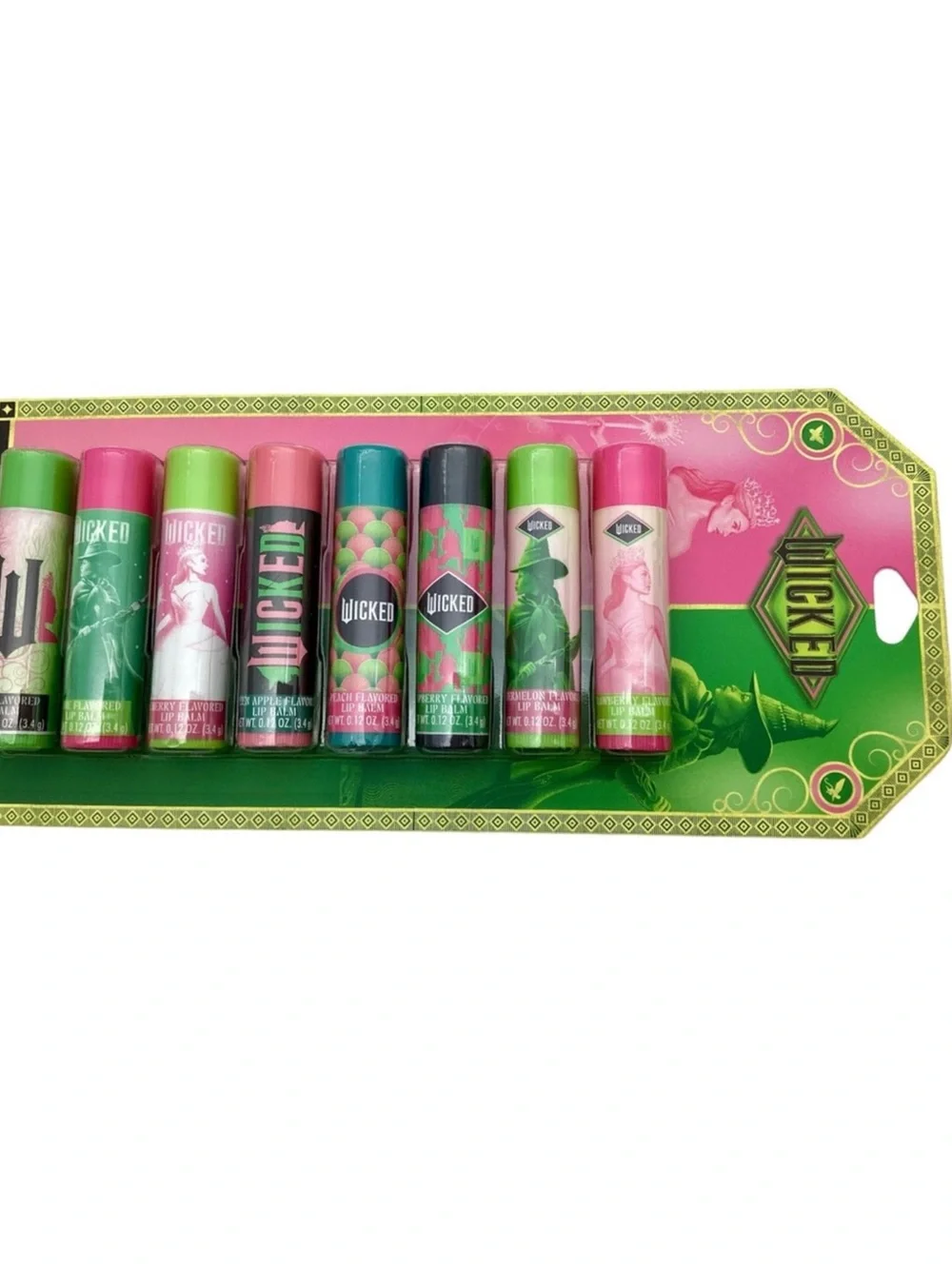 Wicked 8 Pack Flavored Lip Balms (NWT)